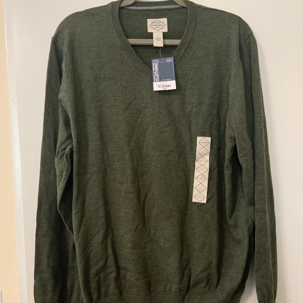 St. John’s Bay V-Neck Sweater